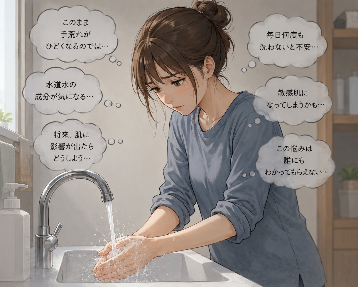 確認行為やめられない方、一緒にお話しお伺いします 手を洗うのが止められない等、確認行為にお悩みの方、傾聴します イメージ1
