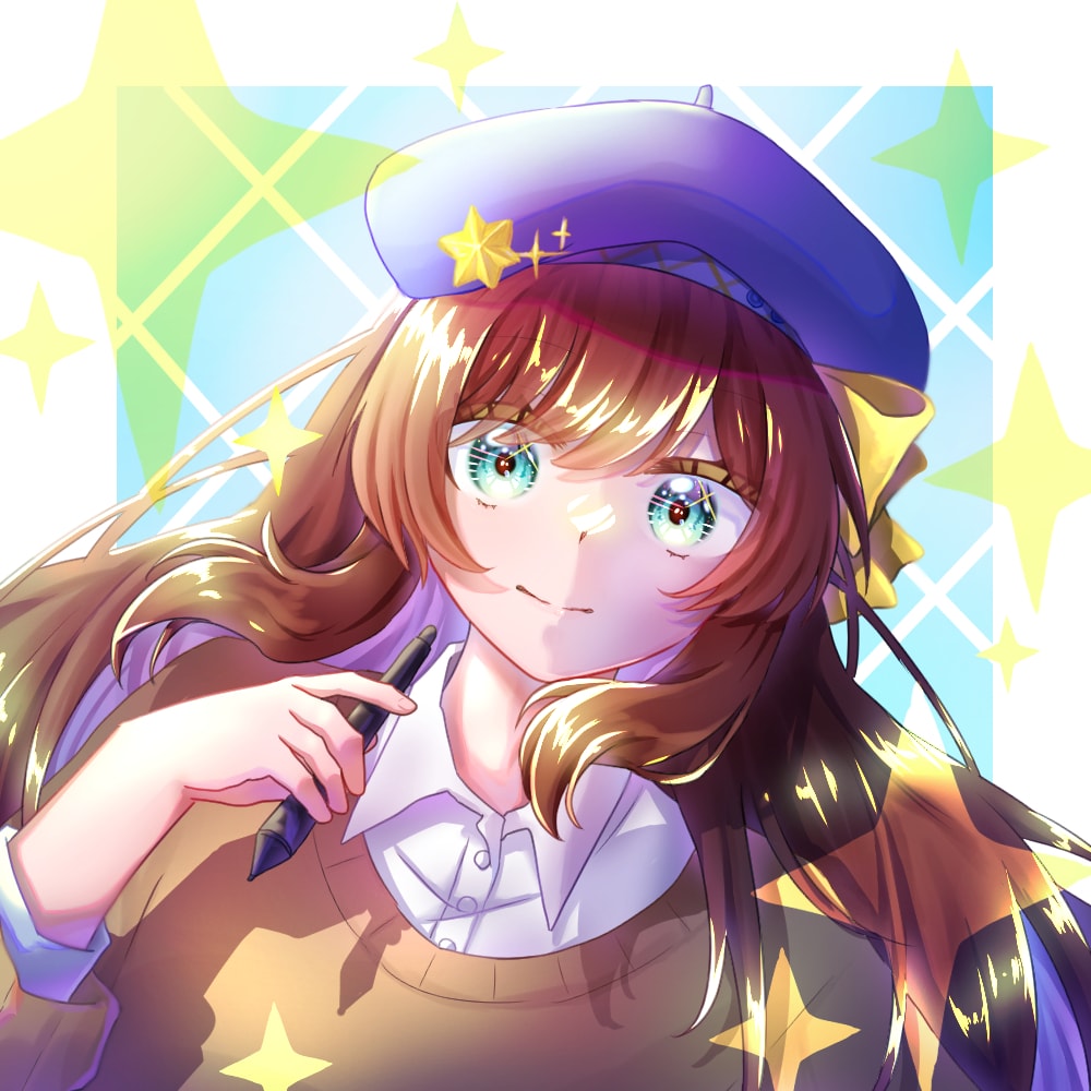 女の子のアイコン用イラストを描きます 綺麗で可愛いイラストを作成します！ イメージ3