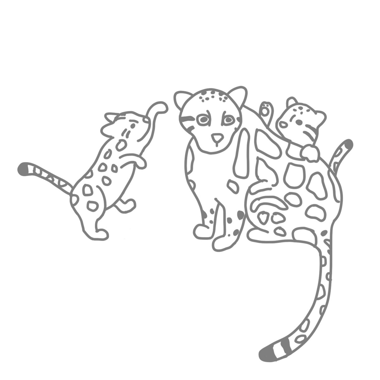 動物イラスト描きます 少しゆるくてシンプルな動物たちです！ イメージ6