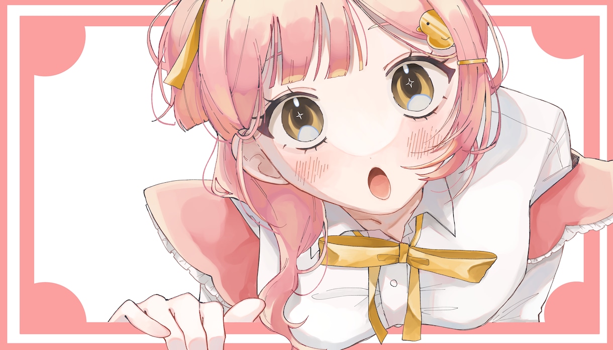 バストアップのイラストをお描きします 可愛らしいイラストのアイコンイラスト描かせてください！ イメージ3