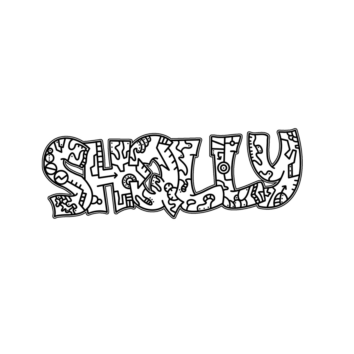 あなたの名前でName Design を制作します 同じものは存在しないオリジナルの柄で描きます！ イメージ4