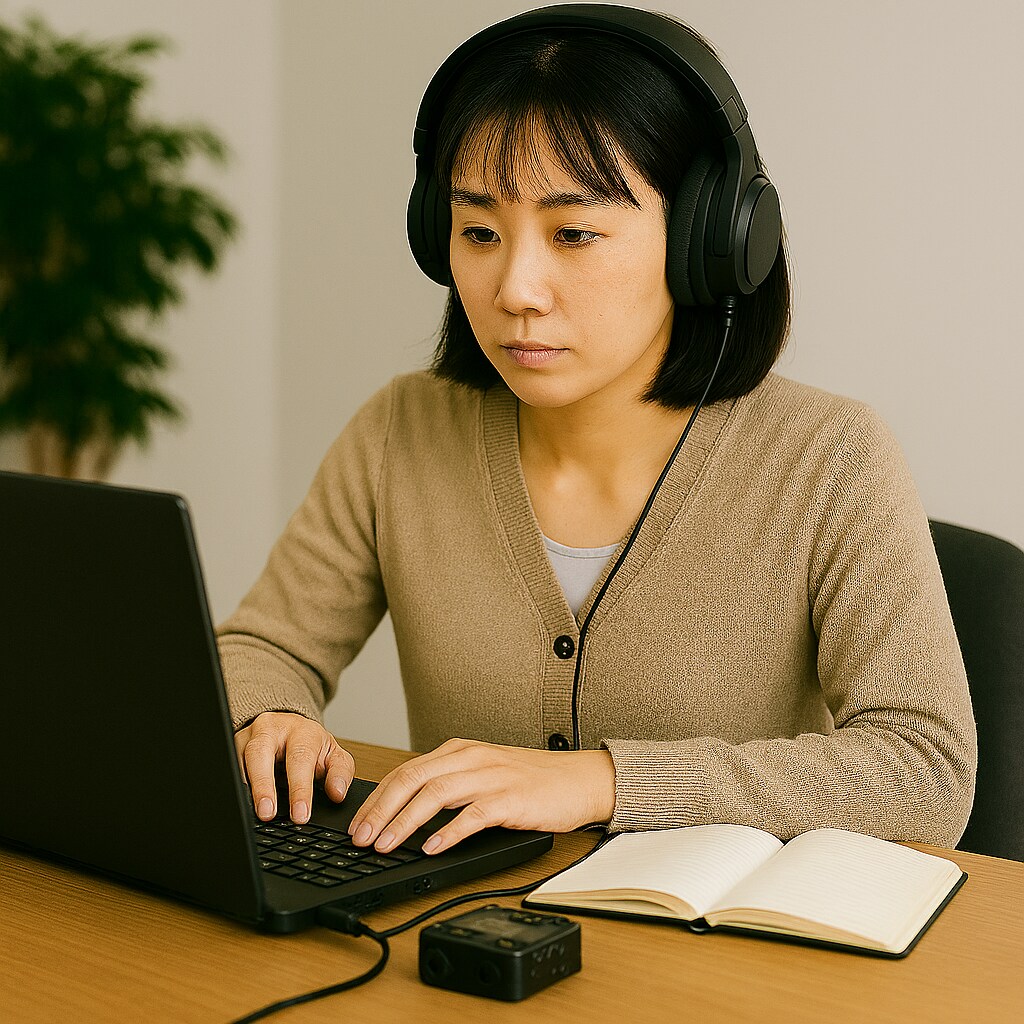 丁寧・正確な文字起こしを提供します 修正、整形等にも柔軟に対応します イメージ1