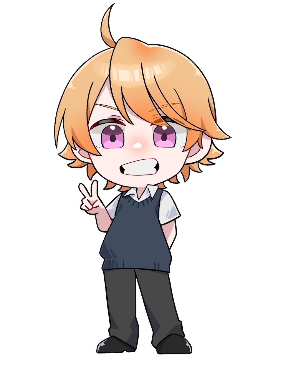 かわいいミニキャライラストを制作します 最短5日！商用利用対応◎かわいいミニキャラを制作します。 イメージ4