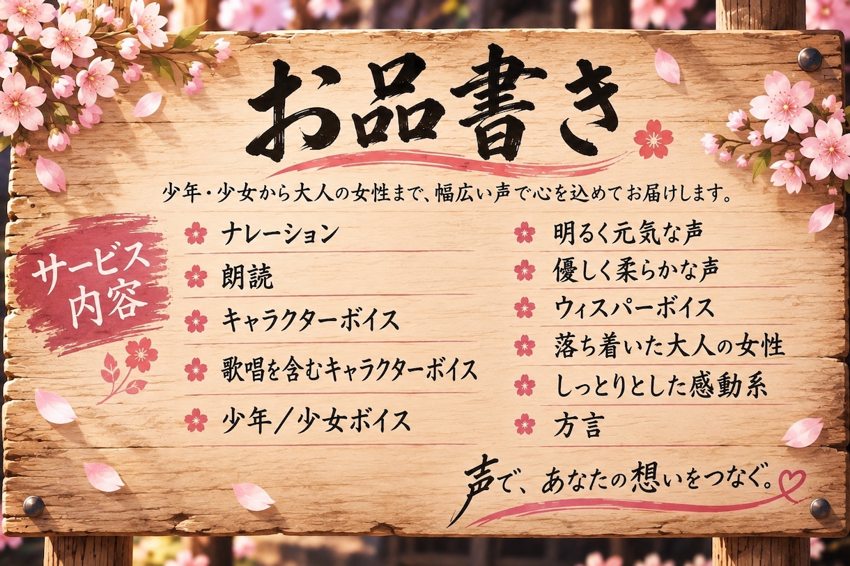 ハロウィンもおまかせ幅広い声で演じます 大切な作品に心を込めた声でお手伝いいたします イメージ1