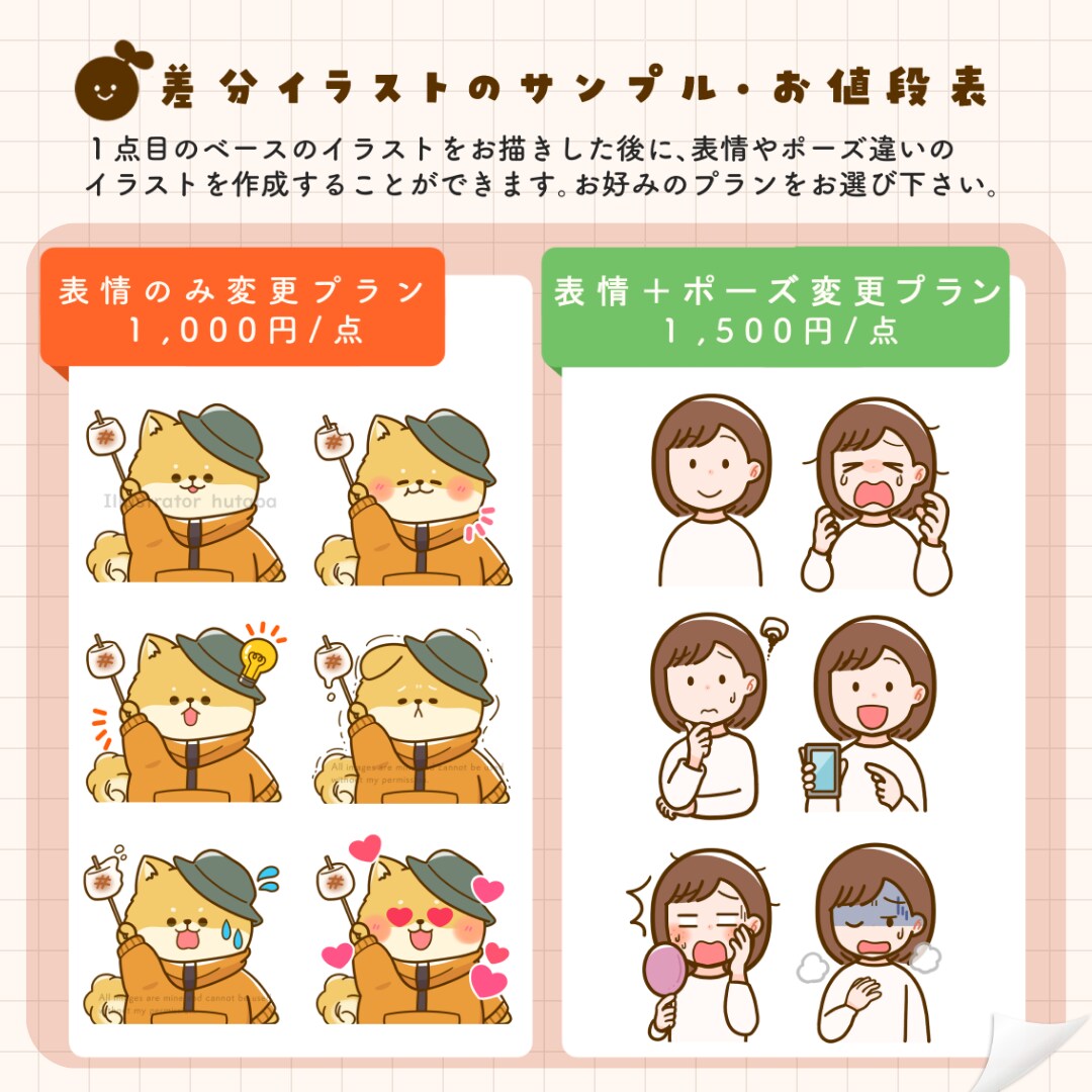 商用OK！親しみやすい絵柄のアイコンをお描きします 制作実績２00件以上！パッと目にとまる！ビジネスやSNSに✨ イメージ5