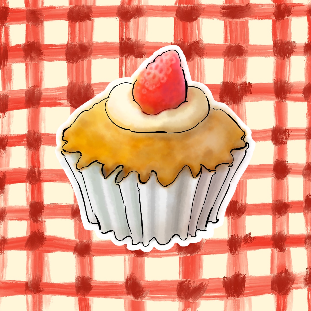 商用◎おしゃれな手描き風フードイラストを描きます ポストカードやカフェのメニューにいかがですか？ イメージ2