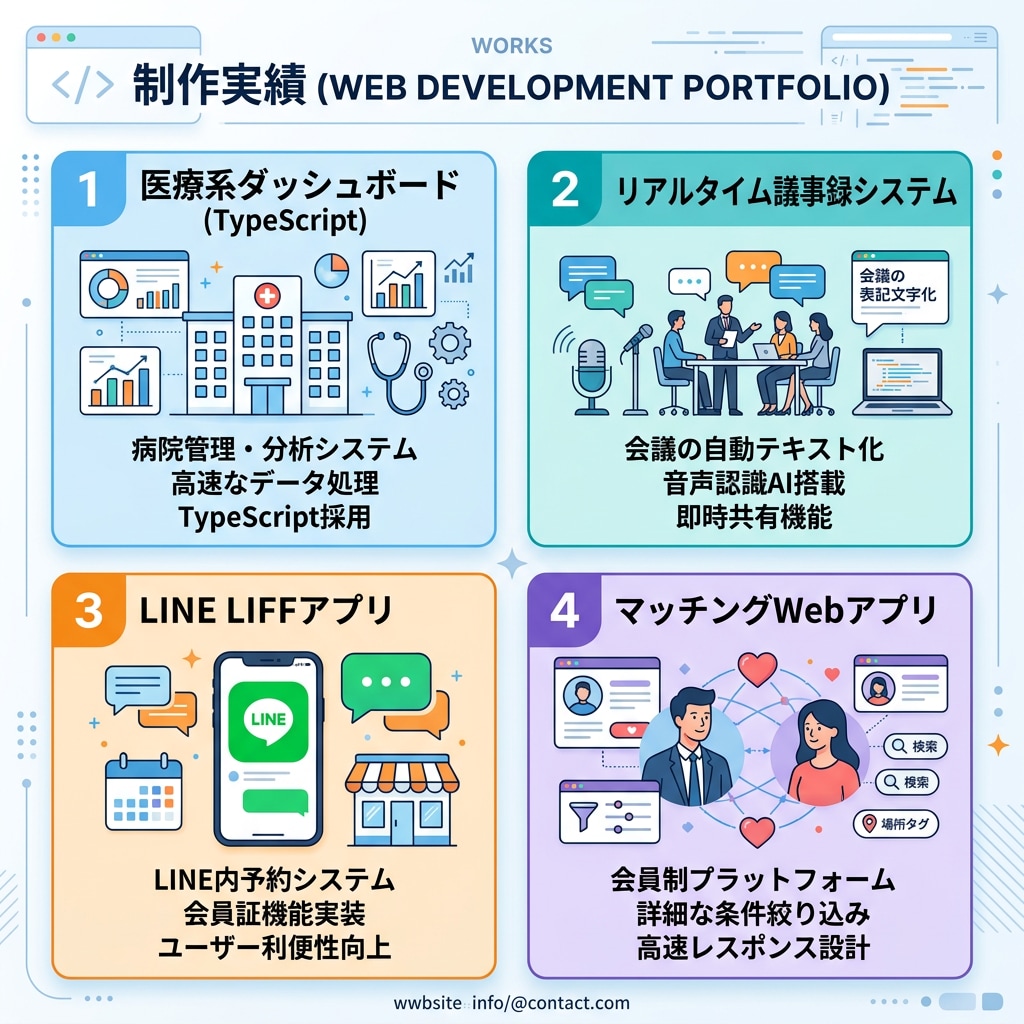 AI×最新技術でWebサイト・LPを爆速制作します 受託開発実績ありNext.js/React対応SEO込み イメージ9