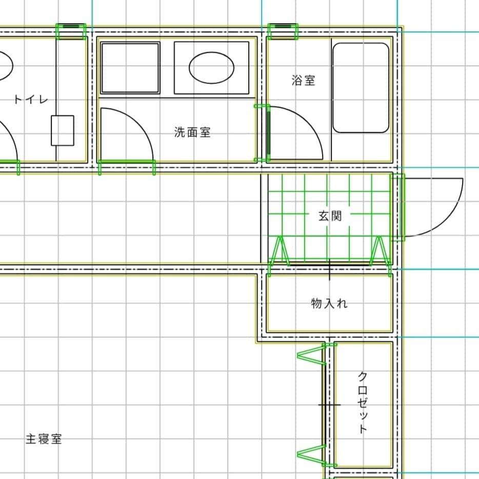 cadで作図します 手書き図面からcadで作図します。 イメージ1