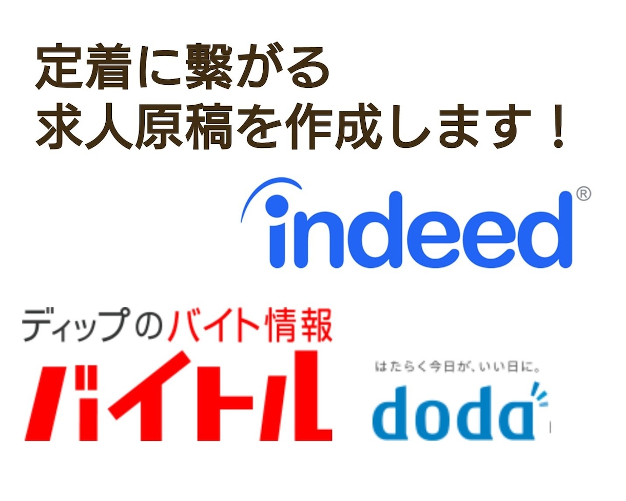 採用から定着につながる求人広告を作成します 求人制作歴3年のプロ！本当に必要な人材を採用しませんか？ イメージ1