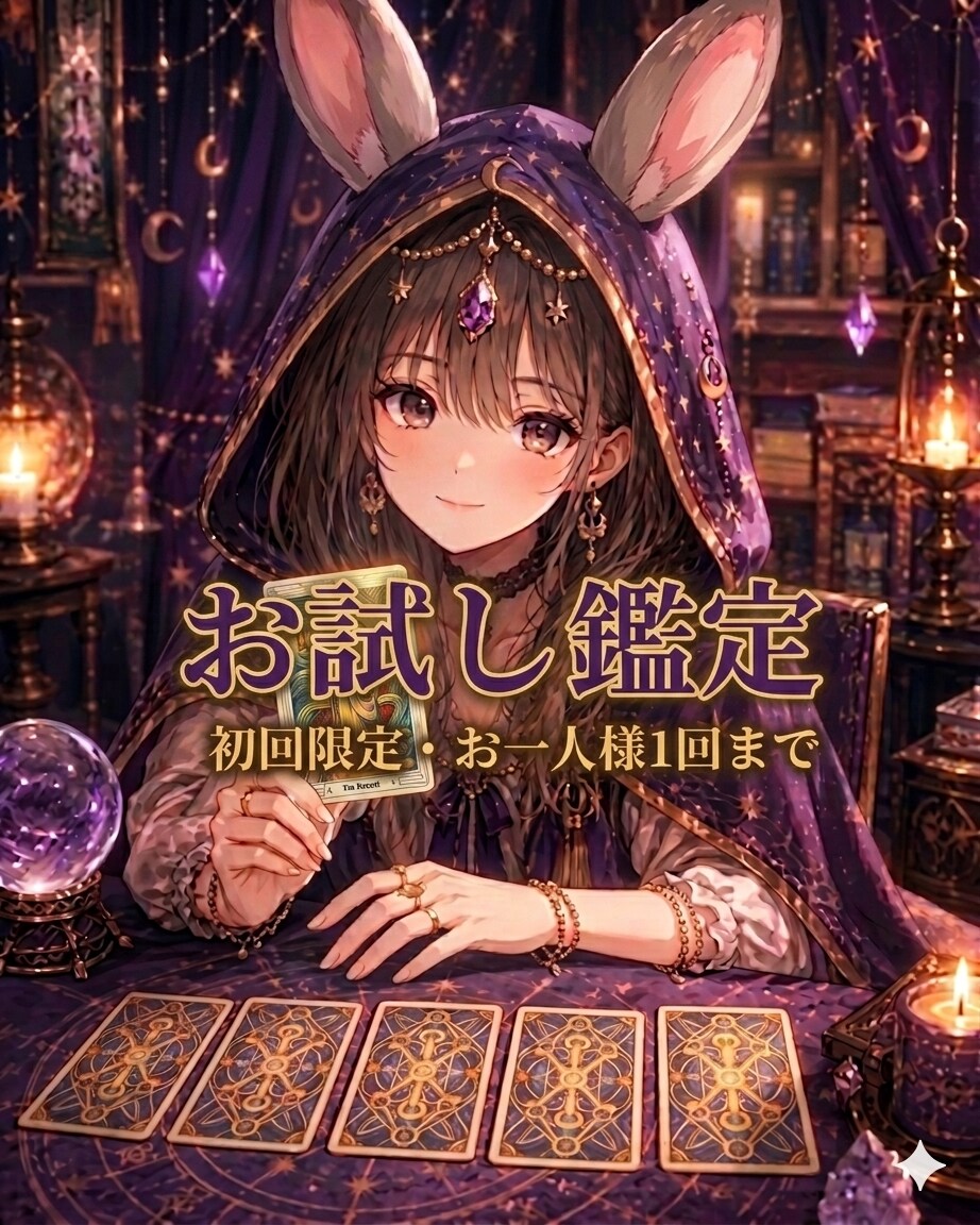 初回限定｜トートタロット×数秘術で鑑定します 心を整理する鑑定書をお届けします イメージ1