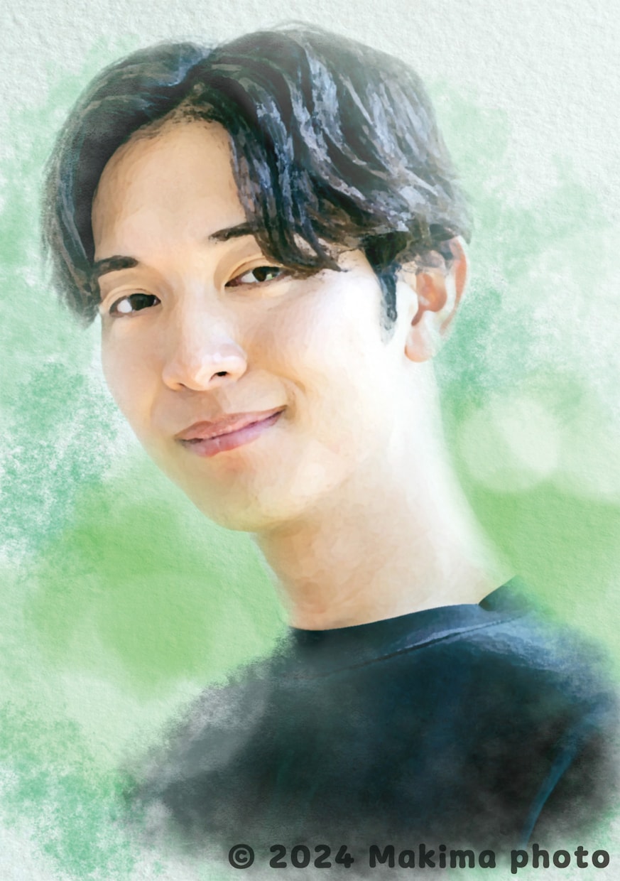 日々の思い出のお写真を水彩画風に仕上げます "記念日・特別な思い出"を大切な方にプレゼントしませんか？ イメージ6