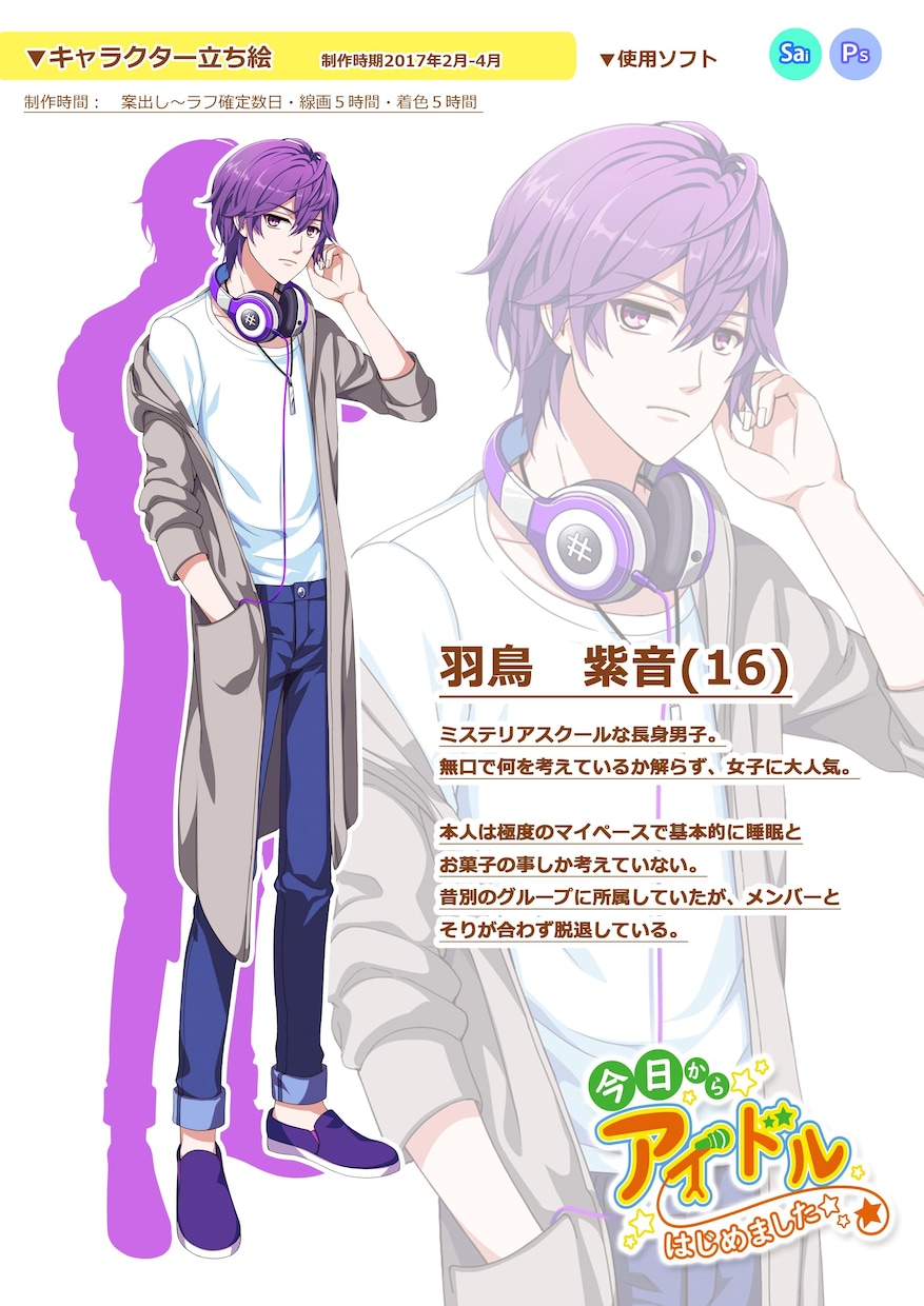 イケメンキャラ立ち絵制作します TRPGキャラや配信などにカッコいい立ち絵はお任せください！ イメージ5