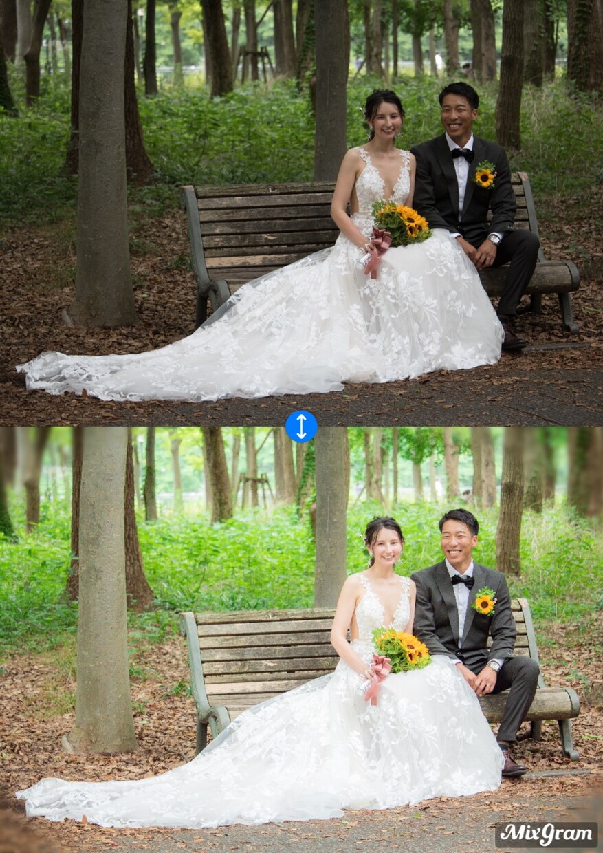 写真加工・レタッチ　素材はそのまま美しく仕上げます SNS、婚活アプリ、プロフィール写真などにもお使いください♪ イメージ7
