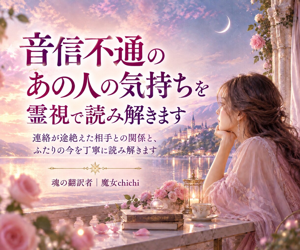 音信不通のあの人の気持ちを霊視で読み解きます 連絡が途絶えた理由と、ふたりの今を丁寧に読み解きます イメージ1