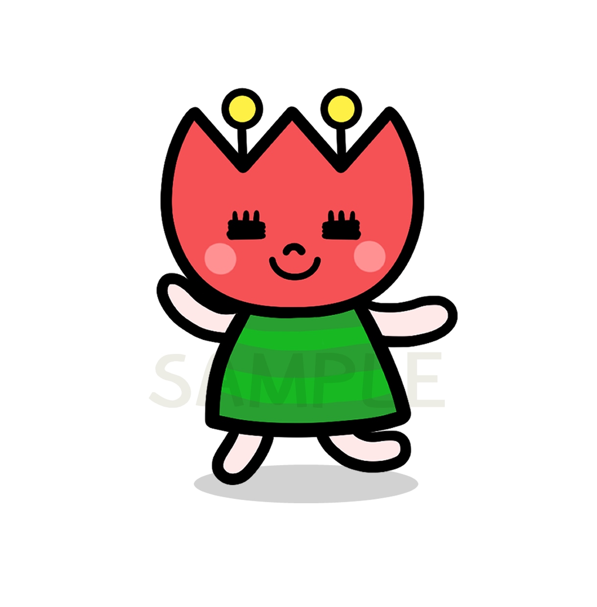 あなただけのオリジナルキャラクター作成します 商用OK！ほんわか可愛いタッチでお描きします イメージ6