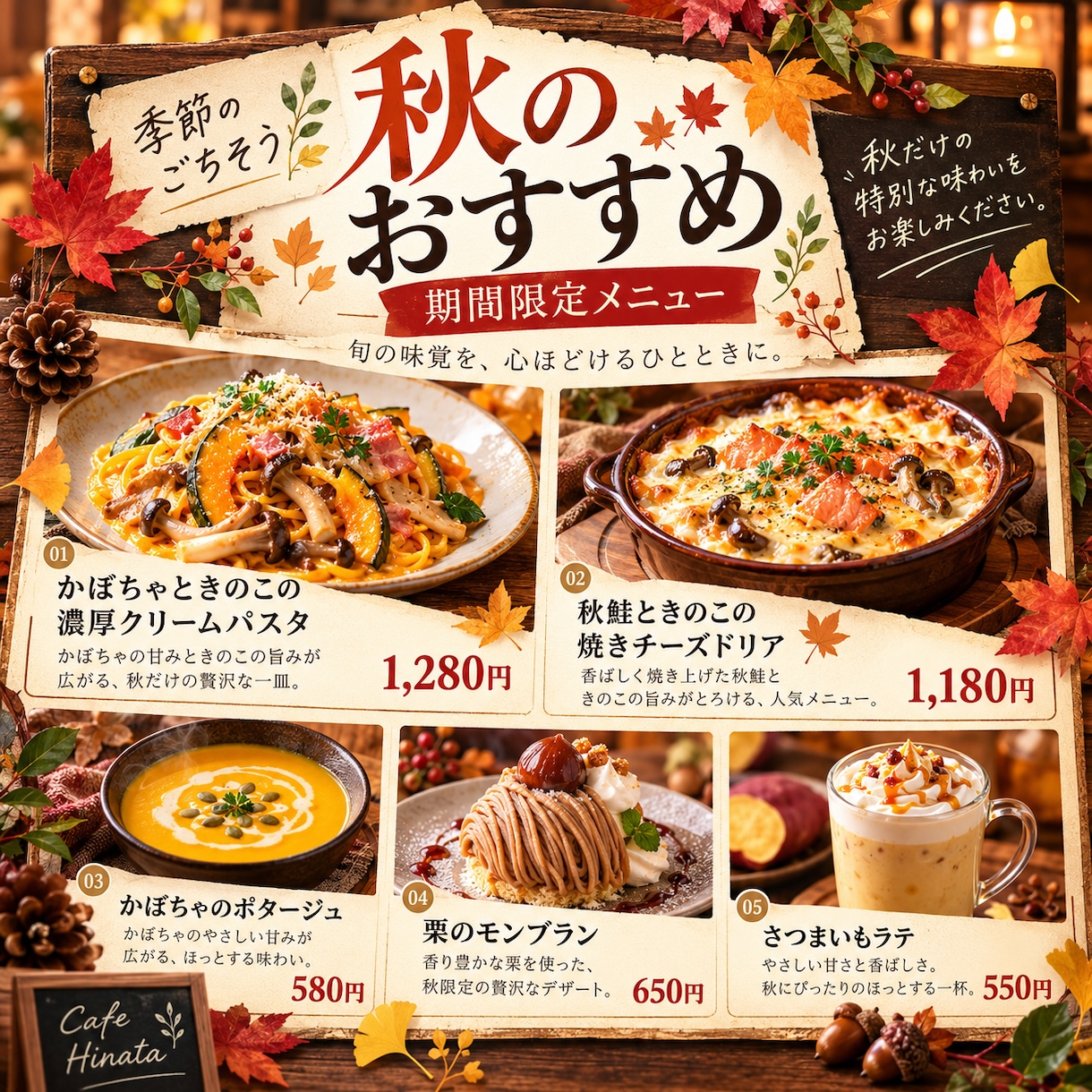 飲食店のメニュー表を見やすく制作します 居酒屋勤務経験あり！1ページから1冊まるごとまで対応 イメージ5