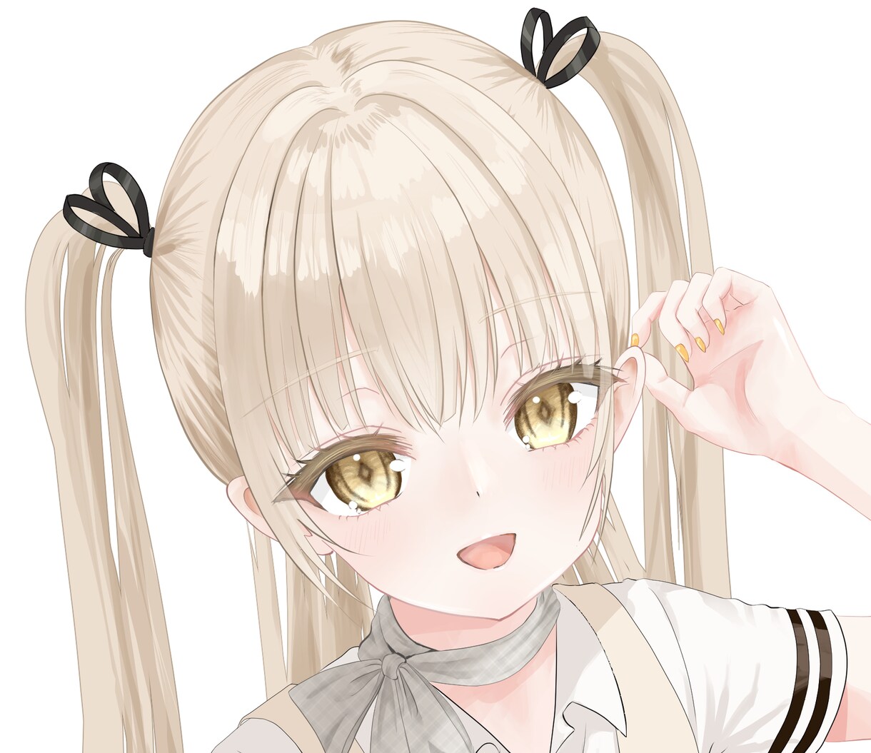 配信活動・SNS利用等 一枚絵イラスト制作承ります 配信・歌ってみたなど、 用途に合わせた1枚絵を制作します！ イメージ3