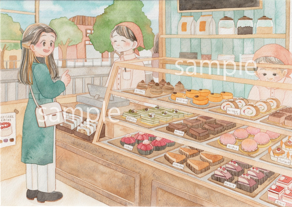 水彩やデジタルで温かみのあるイラストをお描きします プレゼントやお祝いなどにもいかがでしょうか＊ イメージ9