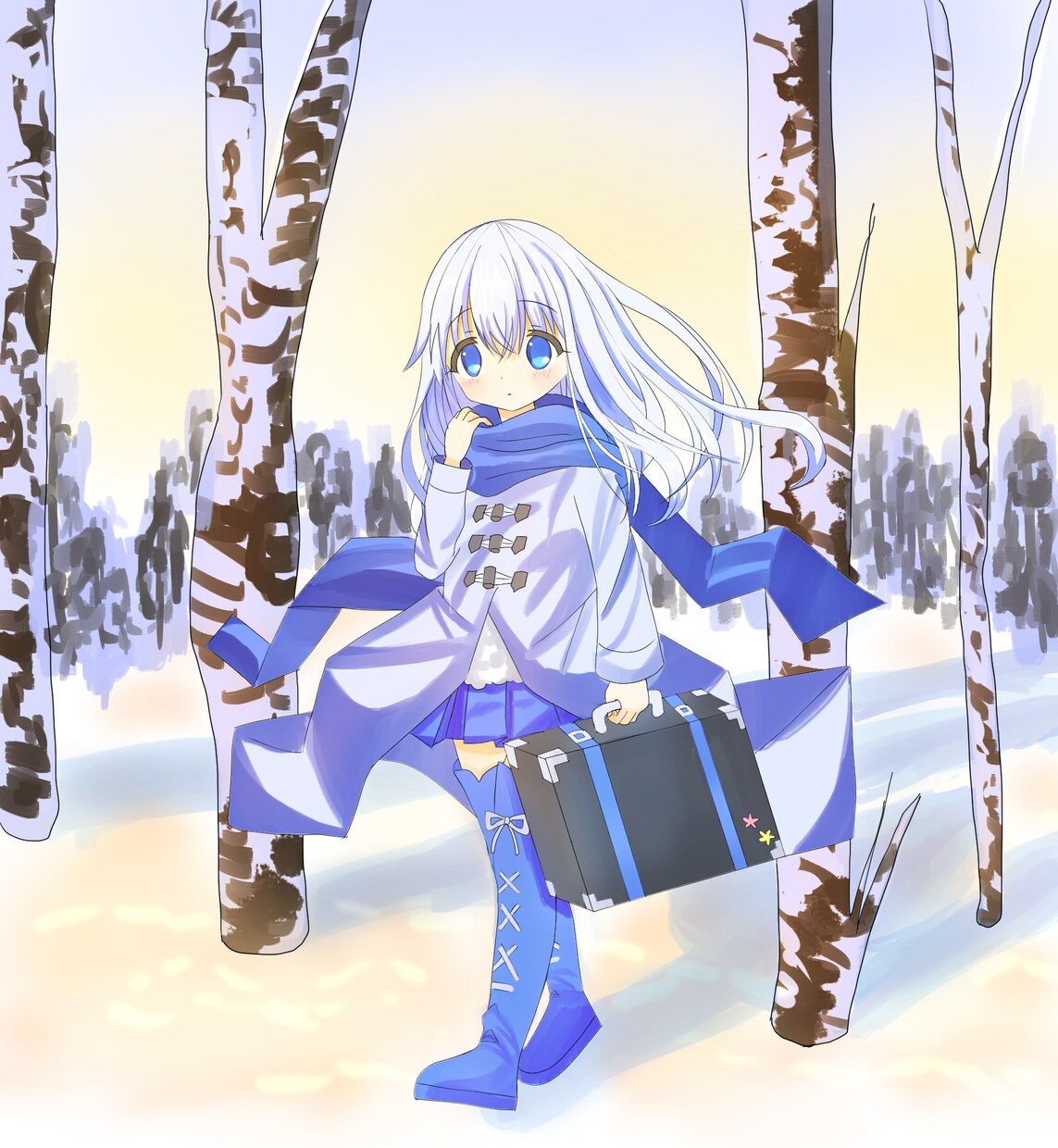 デジタルイラストを描きます 可愛い女の子を描くことが得意です。 イメージ3