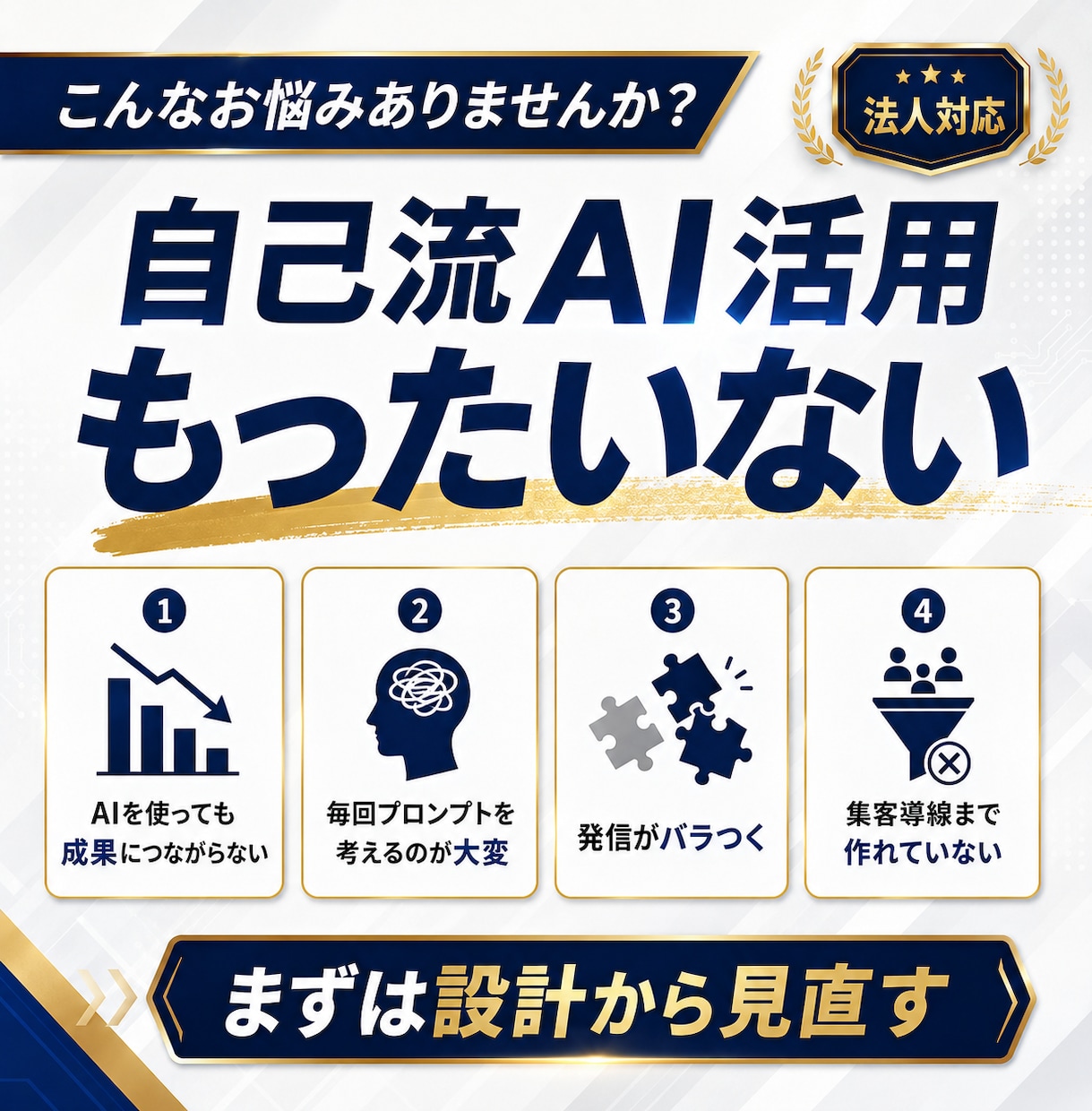 ChatGPT×マーケティング活用を個別設計します ChatGPT・Claudeで集客・SNS・LP作成を効率化 イメージ2