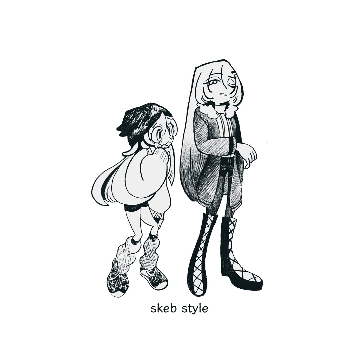 キャラクターイラスト描きます リテイクなし・おまかせ・個性的 イメージ1