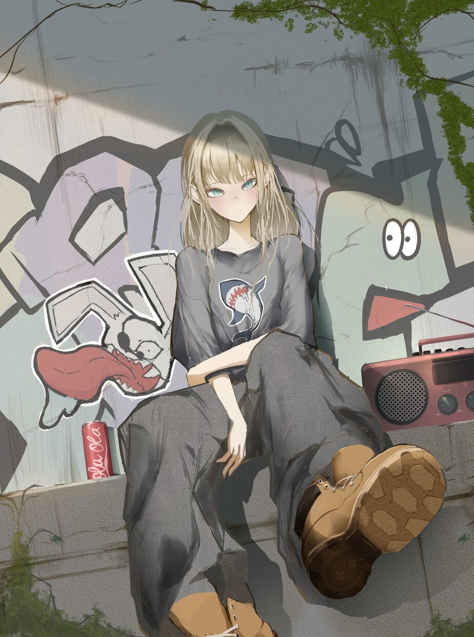 背景ありの一枚絵を制作します キャラクターや動物、機械などのモチーフに合わせた一枚絵 イメージ1