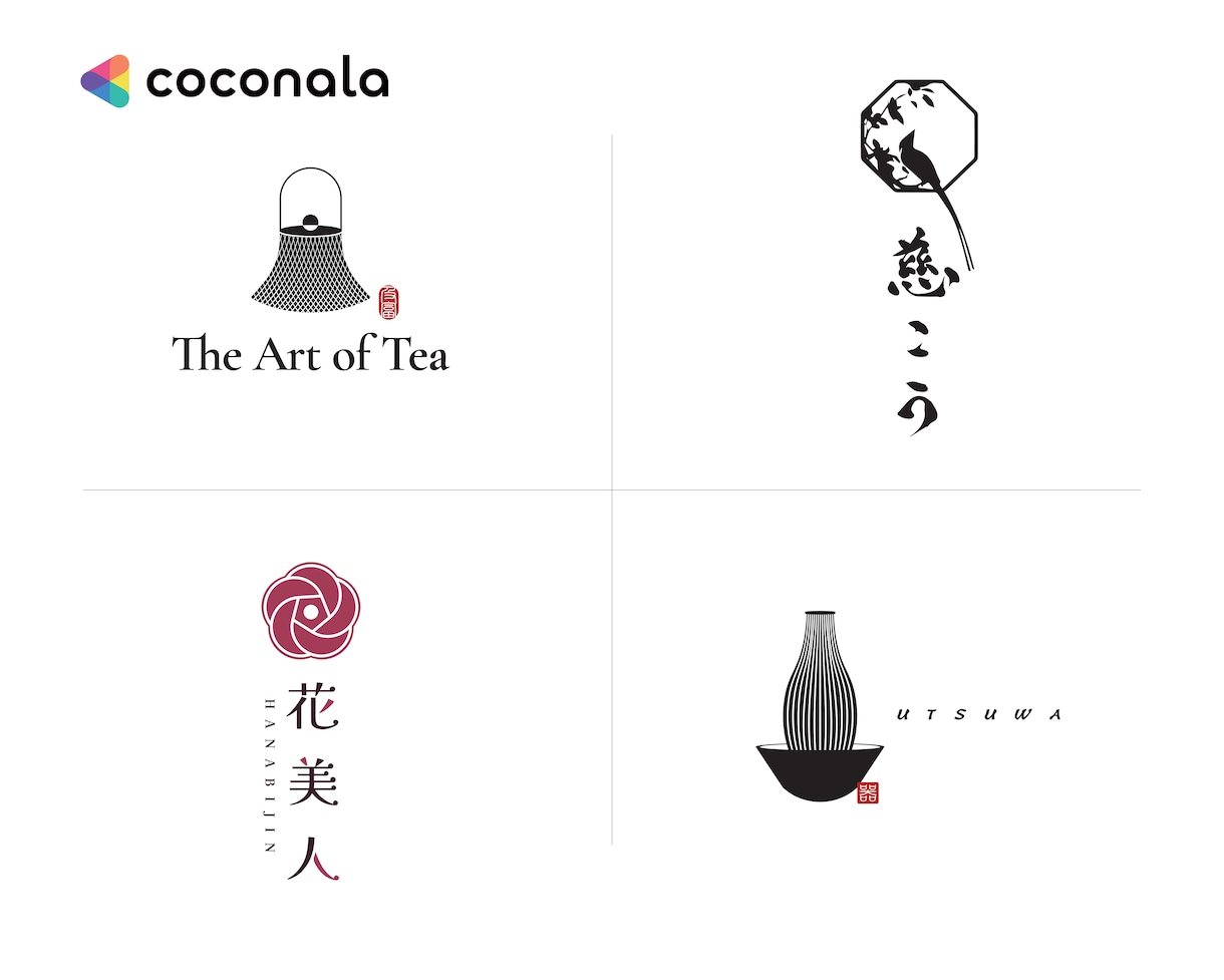 シンプルで品のある和ロゴをお作りいたします AIデータ込み｜修正無制限｜著作権譲渡｜アフターサポート有 イメージ7