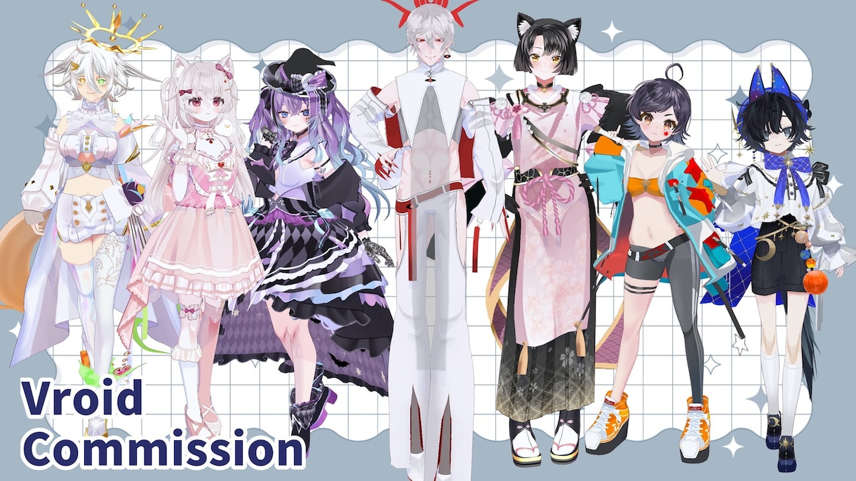 あなただけの3Dモデル作ります pmx変換・簡単な物理演算無料！MMDで直ぐに踊れちゃう♪ イメージ9