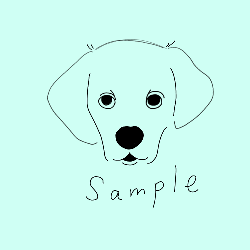 シンプル線画の似顔絵!おしゃれなイラスト描きます お店のロゴやSNSアイコン、ペットのイラストにもオススメ! イメージ6