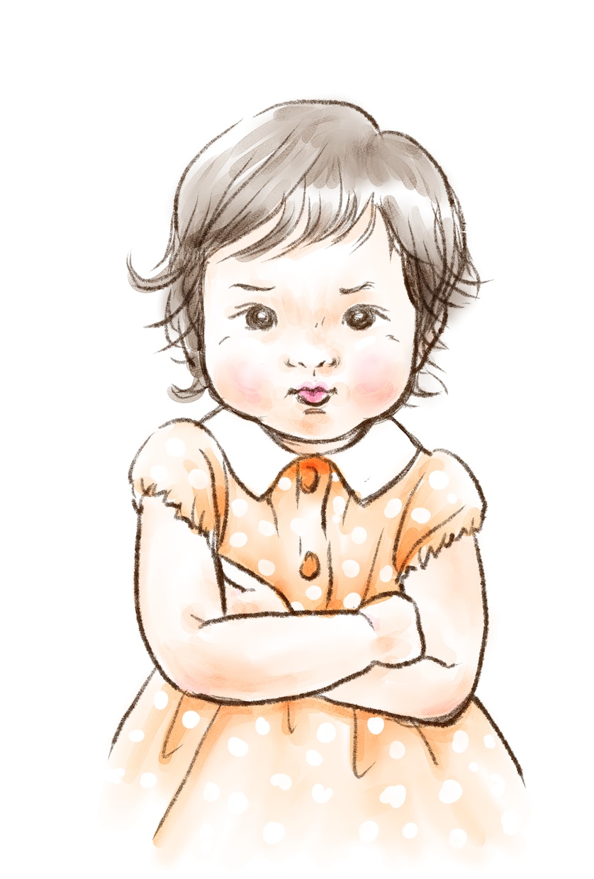 思い出の写真を明るい色彩の水彩画にします お子さんやご両親の思い出の写真をきらきらした絵に残しませんか イメージ2