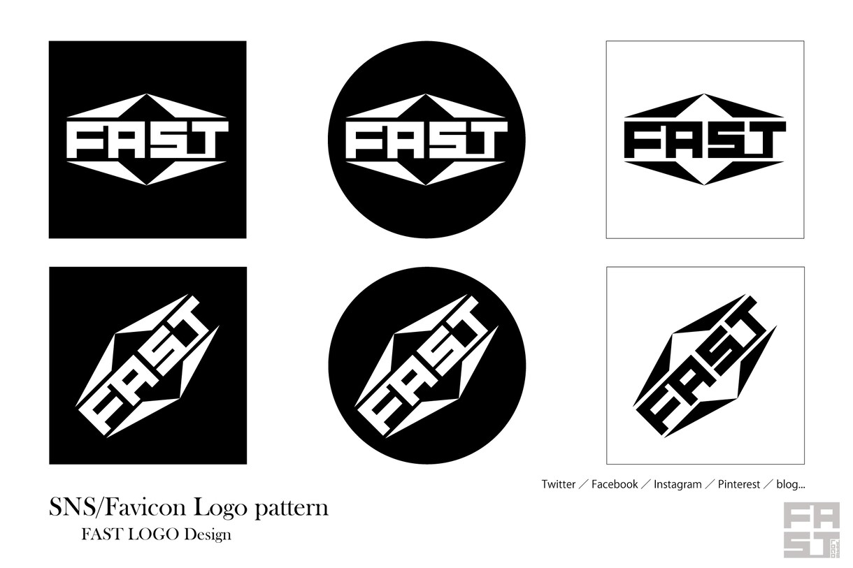 シンプルでインパクトのあるロゴ5点を制作いたします 複数のロゴ制作が必要な方へ！FASTLOGOがデザインします イメージ9