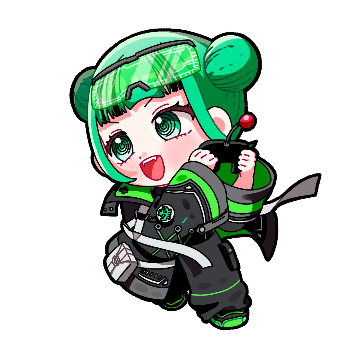 色彩が美しいSDミニキャライラスト制作します グッズ制作・VTuber・企業案件もお気軽にご相談ください！ イメージ4