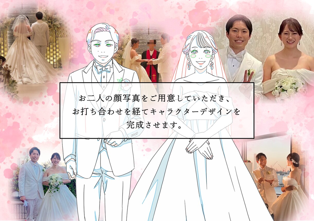 結婚式用に他にない高クオリティのアニメを制作します 覇権アニメクオリティでお二人をアニメの世界に降り立たせます！ イメージ3