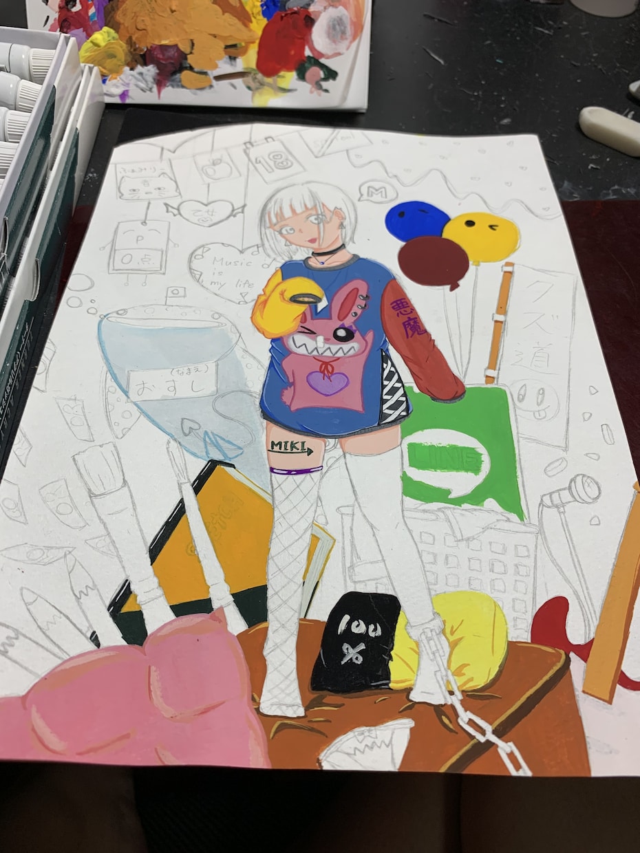 キャラクター、イラスト、絵を描きます アイコンや作品など、あなただけのオリジナル作品を提供します。 イメージ2