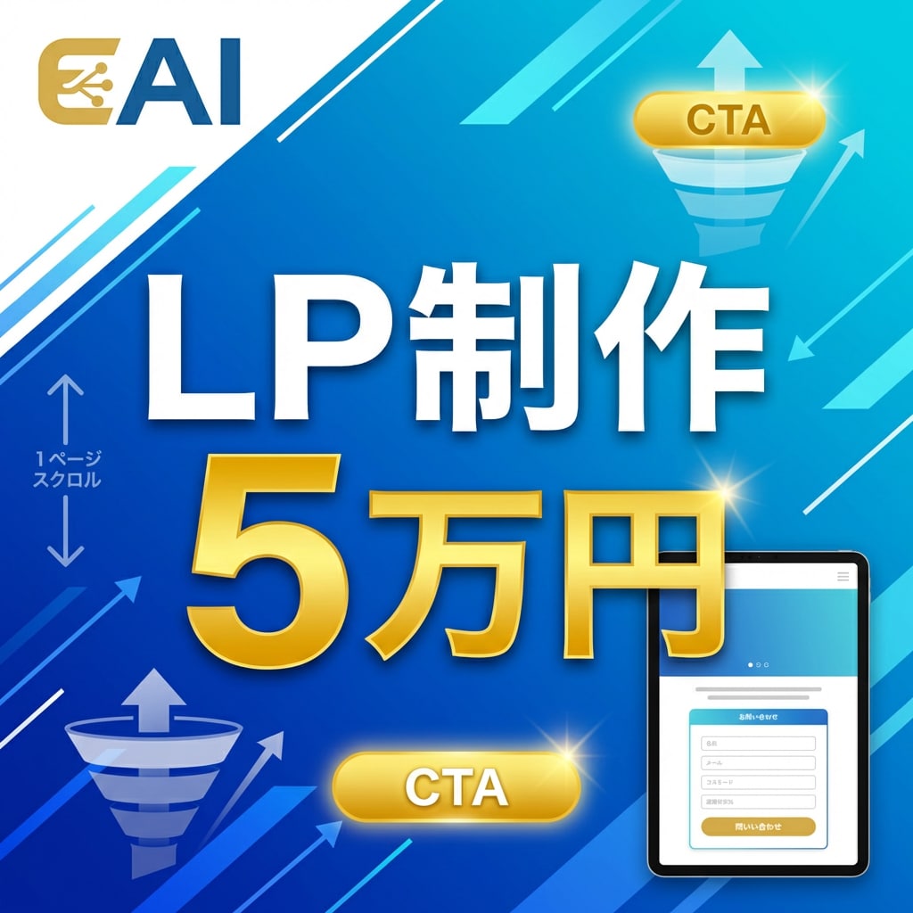 最短3日！5万円プランでLP作成を承ります 速い・安い・デザイン完璧！ここまでできるのは弊社だけ。 イメージ1