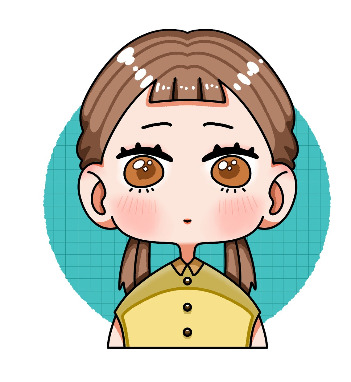 似顔絵を描きます 表情差分・商用利用OK　アイコン、挿絵などで使えます！ イメージ4