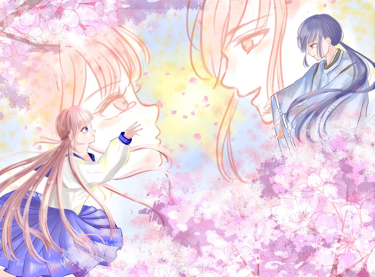 物語を感じる一枚絵を描きます 「物語を感じる絵」をご希望の方におすすめです。 イメージ1
