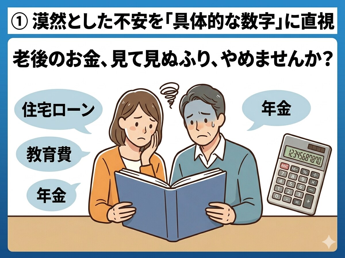 50代・老後家計の立て直しチャット相談ができます 退職金なし。老後資金ゼロ。でも今からできることがあります イメージ1