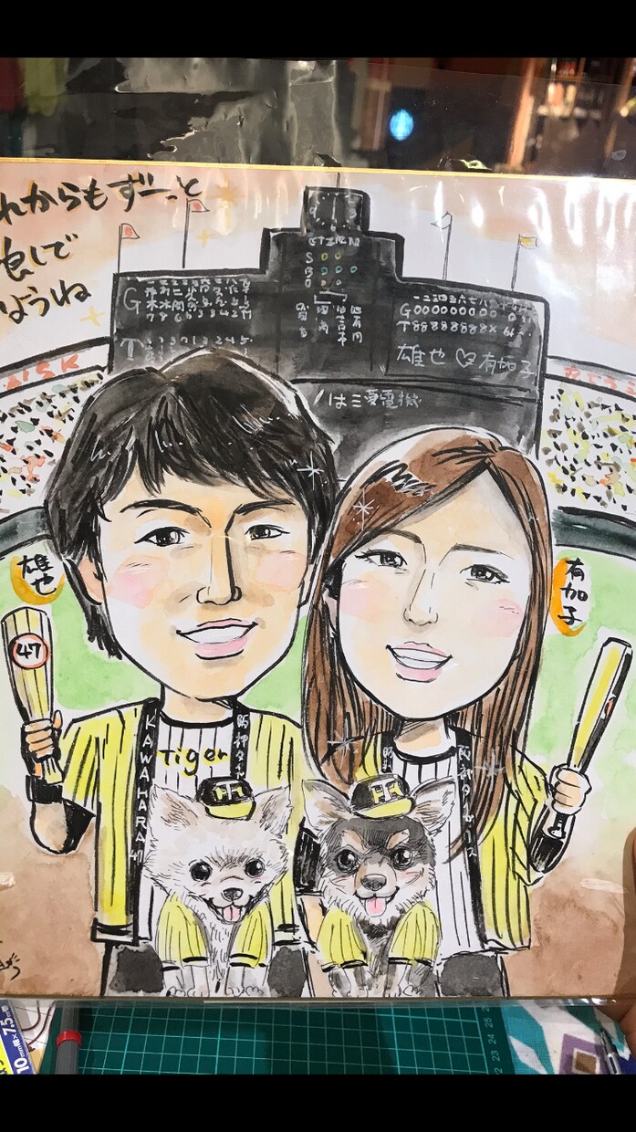イラスト全般描きます 似顔絵からイラスト、絵画まで幅広く制作メニュー帳なども イメージ4