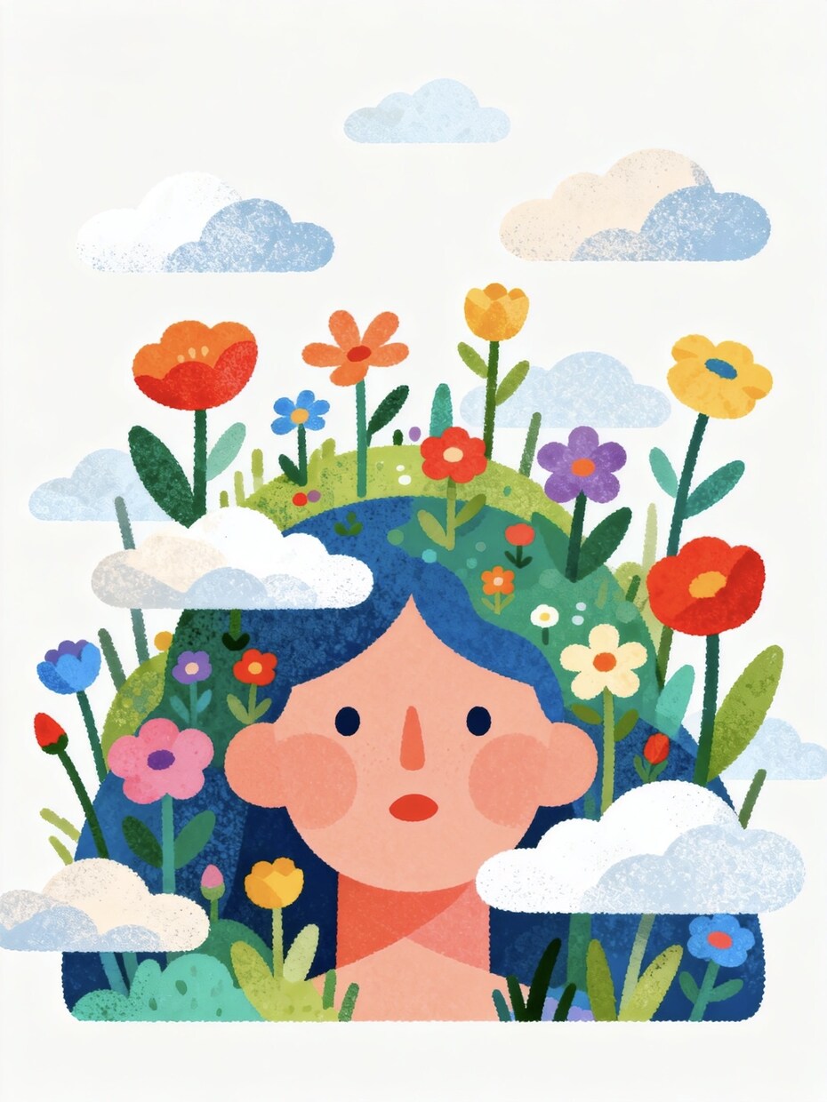 絵本のような癒し系イラストを制作します 見るだけで心がやわらぐ、やさしい世界をお届けします。 イメージ2