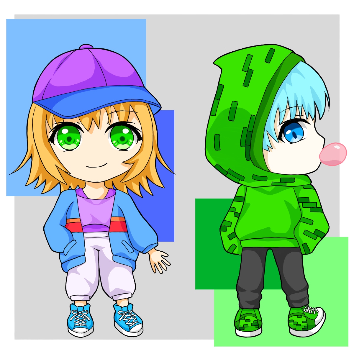 デフォルメイラストを描きます かわいいデフォルメイラストを描きます イメージ2