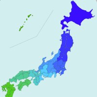 日本地図ブログパーツ　自由にリンク設定できます リンク先を自由に設定できる日本地図です。スマートフォン対応。 イメージ1