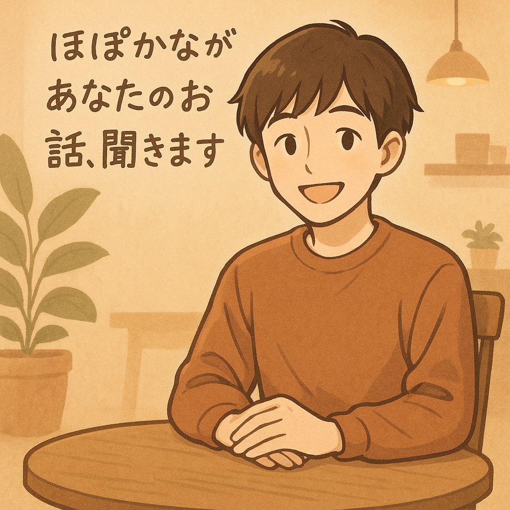 恋愛・仕事・人間関係のモヤモヤ、お話し聞きます 「お悩みでも雑談でも。話すだけで心は少し軽くなります」 イメージ2