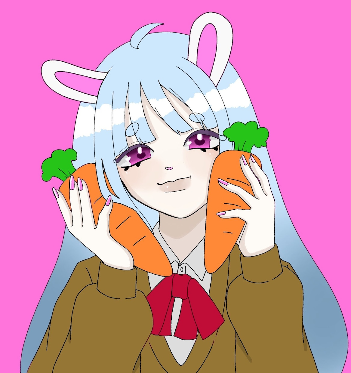 上半身イラスト描かせて頂きます あなた専用の上半身のキャラクターイラストになります。 イメージ2