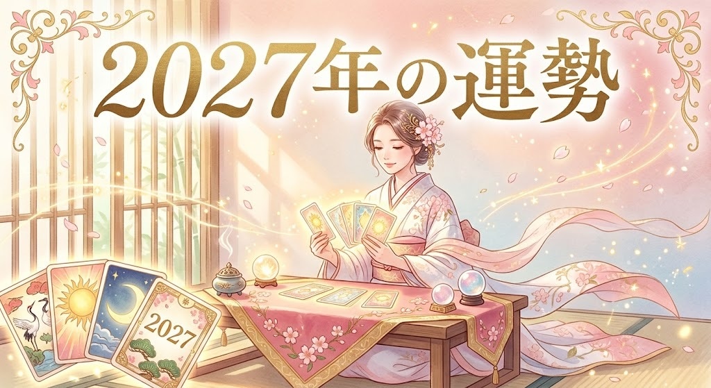 2027年のあなたの運勢を占います 悪い結果の対策などもお伝えいたします イメージ1