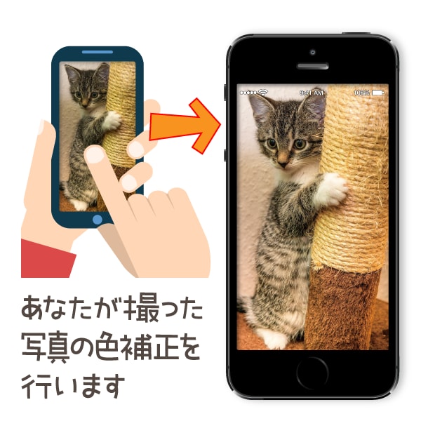 あなただけのオリジナル壁紙作ります 画像を綺麗に補正、文字入れしてスマホ等の壁紙をお作りします！ イメージ2