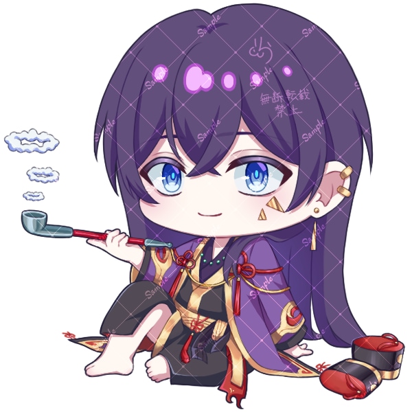 可愛いミニキャラ描かせていただきます アイコンやグッズ、貴方のocのデフォルメ化も対応可！！ イメージ8