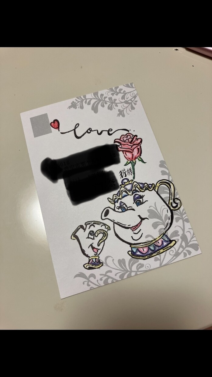 結婚式の返信用ハガキのイラストを描きます 素敵な「結婚式の返信用ハガキのイラスト」を代行で描きます。 イメージ2