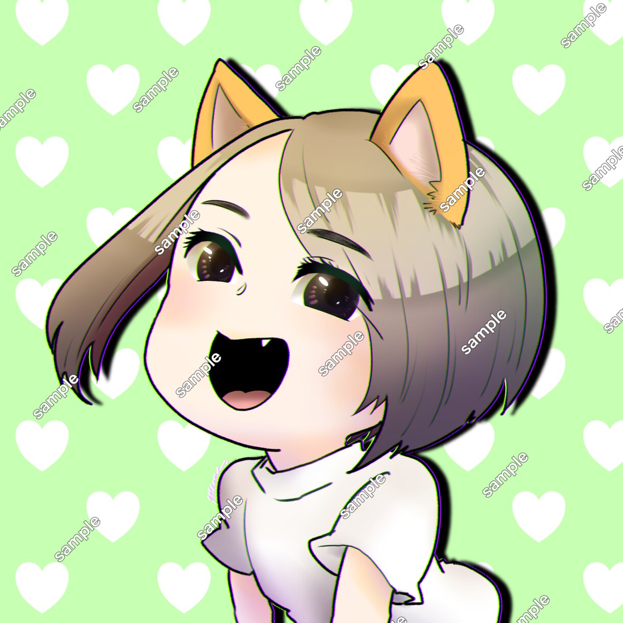 オリジナルアイコン描かせてもらいます SNSなどで使うアイコンを描かせてもらいます イメージ1