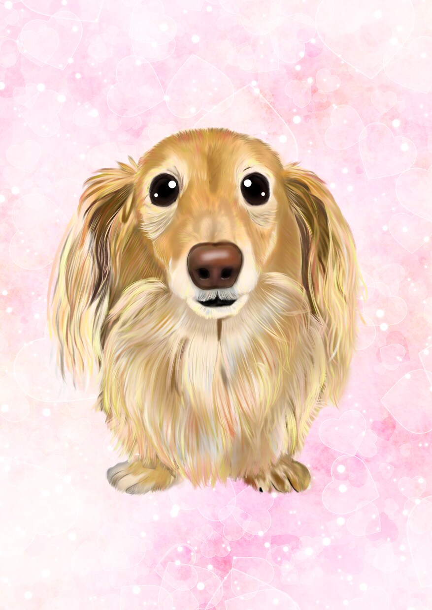 配送あり。うちの子をリアルにペットイラスト化します 犬、猫大歓迎。うちの子を可愛く描きます！印刷サービスあり イメージ8